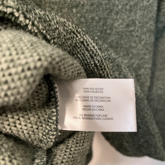 Eddie Bauer Green Pullover Sweater Pockets Soft Material Size L - Picture 6 of 7